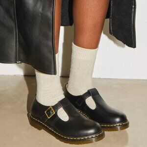 Dr.Martens Polley Smooth Leather Women's Mary Jane Shoes